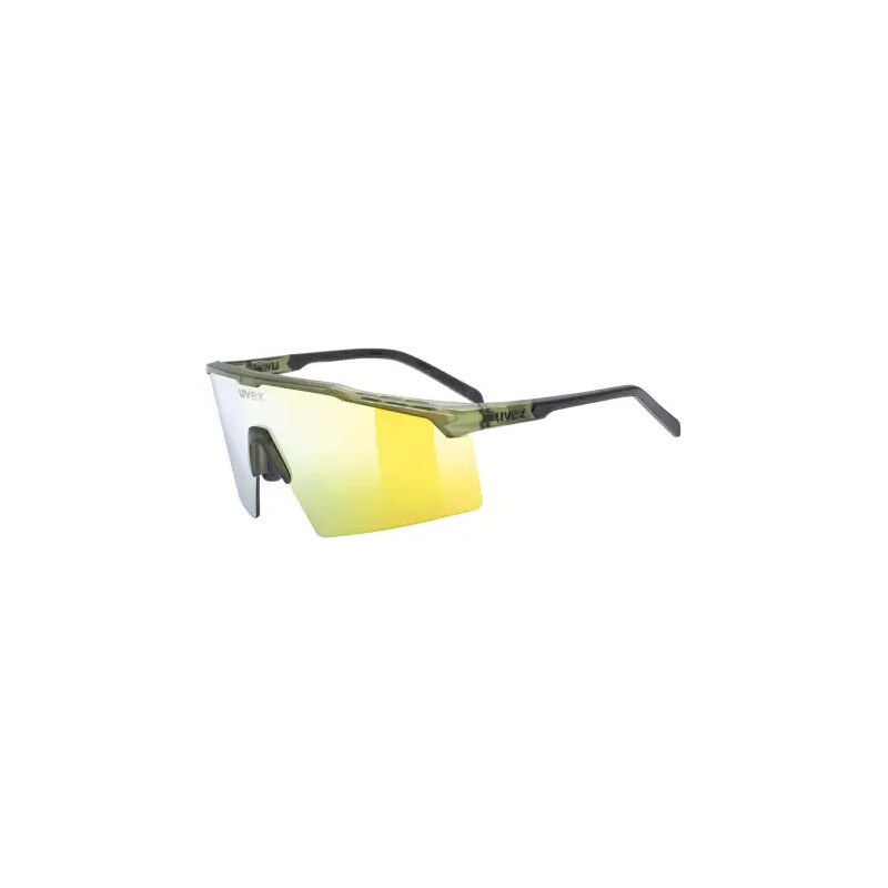 Uvex Flowline slnečné okuliare Olive Matt/Mirror Gold 67923089