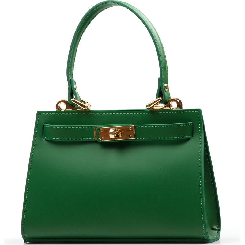 Blaire Kožená kabelka Malin zelená 67923166