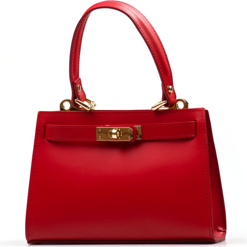 Blaire Kožená kabelka Malin červená 67923165