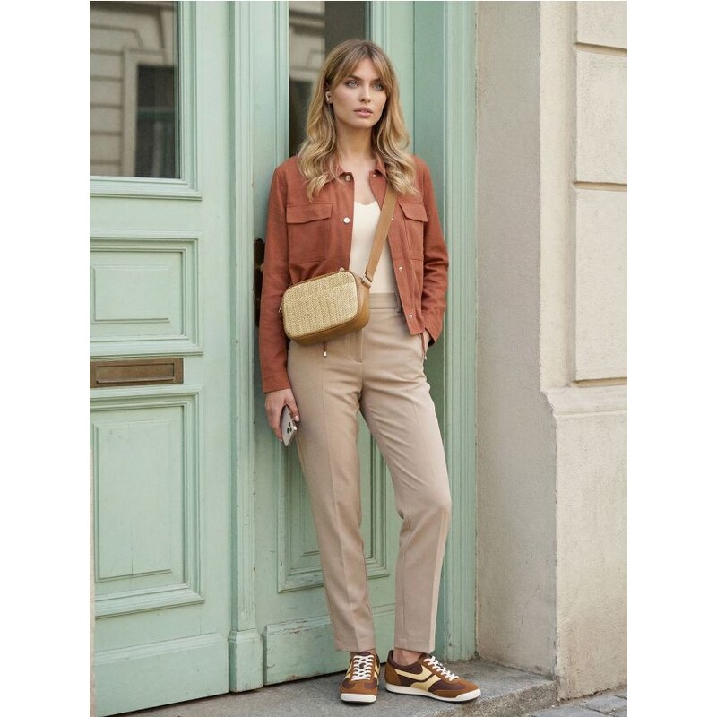 Sinsay - Bunda typu shacket - jantárová 67559101