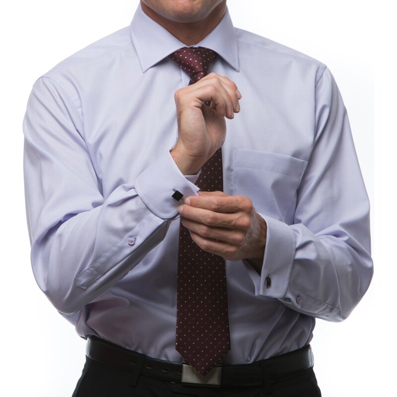 SmartMen Skrátenie rukávov košele s manžetou 67924188