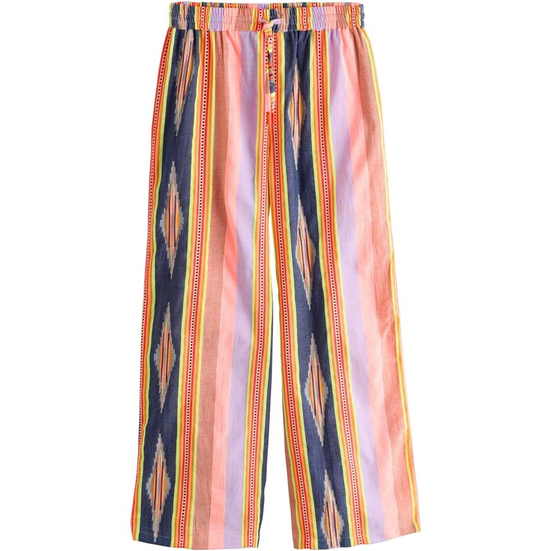 Next Nohavice námornícka modrá / žltá / svetloružová 67932002