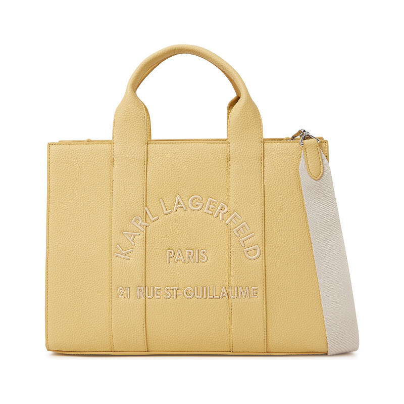 KABELKA KARL LAGERFELD K/RSG MD SQUARE TOTE PEB EMB 67925506