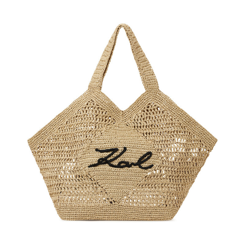 TAŠKA KARL LAGERFELD K/SIGNATURE CROCHET LARGE BAG 67925536