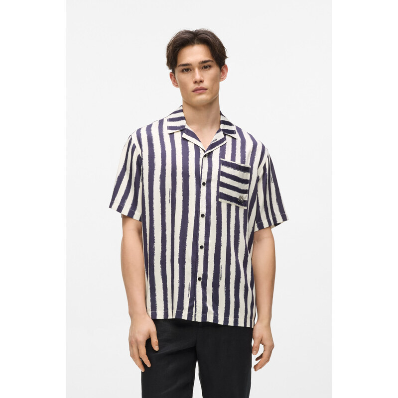 KOŠEĽA KARL LAGERFELD IKON STRIPED BOWLING SSLV SHI 67925513