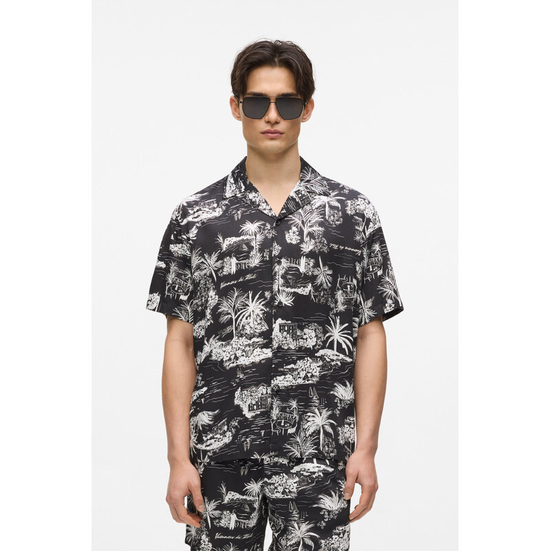 KOŠEĽA KARL LAGERFELD VACANCES AOP SSLV SHIRT 67925511