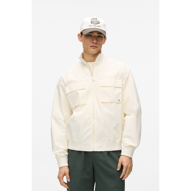 BUNDA KARL LAGERFELD VACANCES RIB COLLAR JACKET 67925508