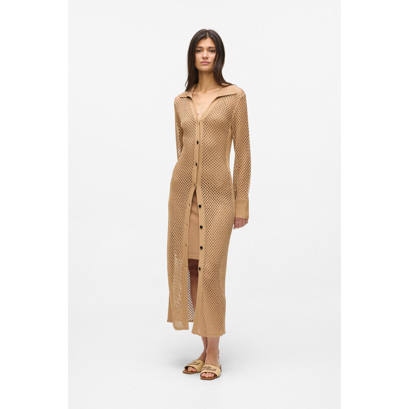 ŠATY KARL LAGERFELD CROCHET KNIT DRESS 67925522