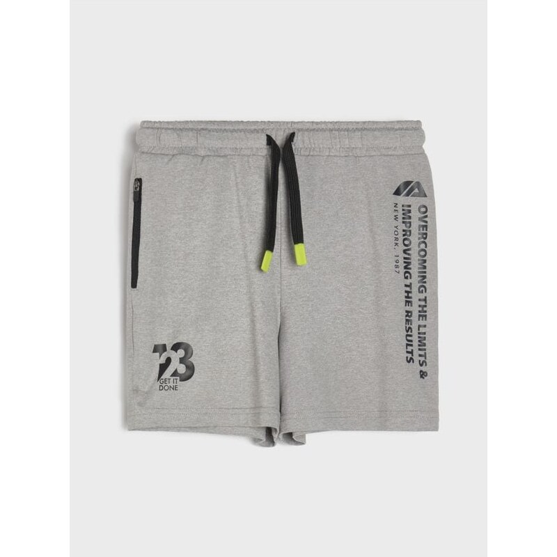 Sinsay - Športové šortky - svetlošedá 67925609