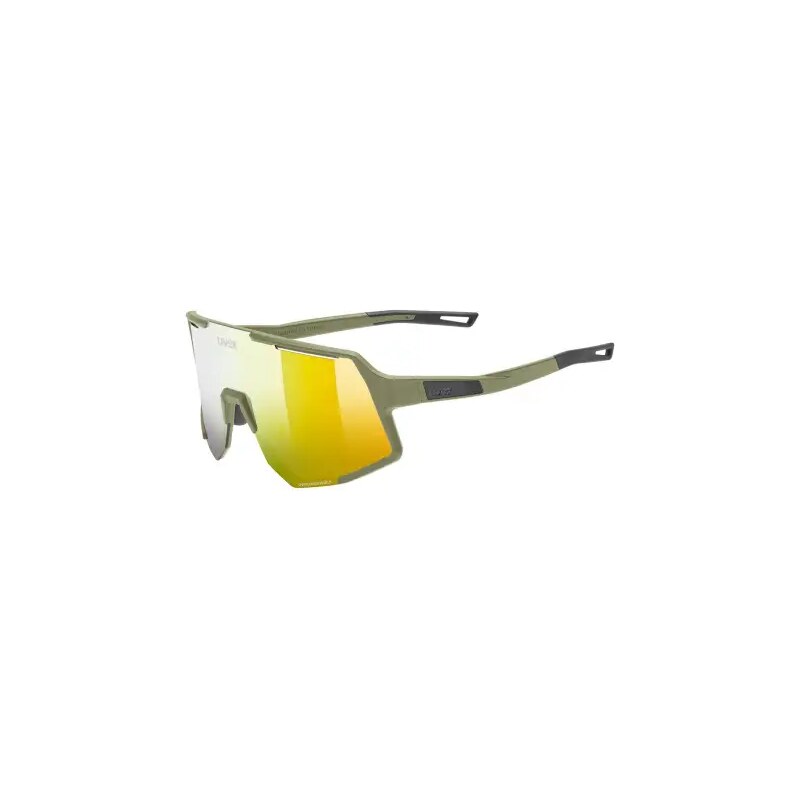 E-shop Uvex Sequenze CV slnečné okuliare Olive Matt/Mirror Yellow