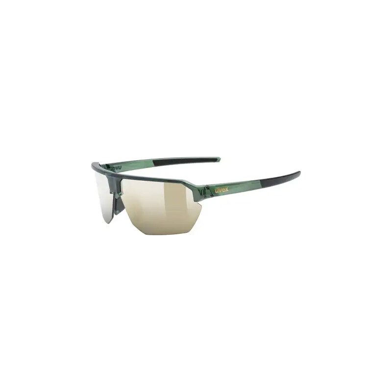 E-shop Uvex Vectiv Set slnečné okuliare Olive Transparent/Mirror Gold