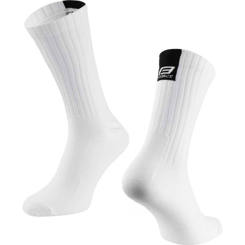 Force RIBBON ponožky, biele 68029155