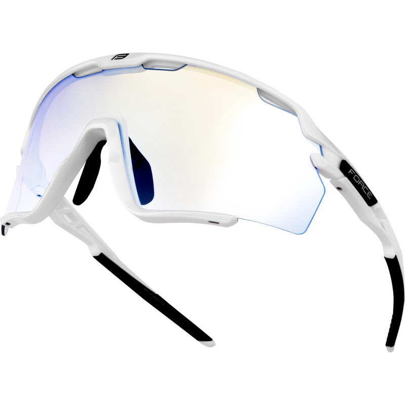 Force CYCLONE okuliare, biele, modré fotochromatické sklo 68029150