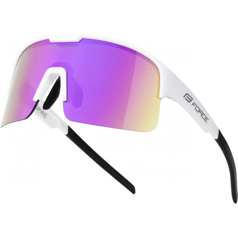 Force SPIRE okuliare, biele, fialové zrkadlové sklo 68029196