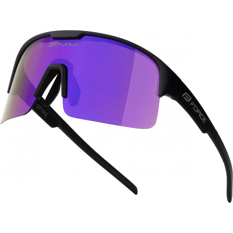 Force SPIRE okuliare, čierne, fialové zrkadlové sklo 68029197