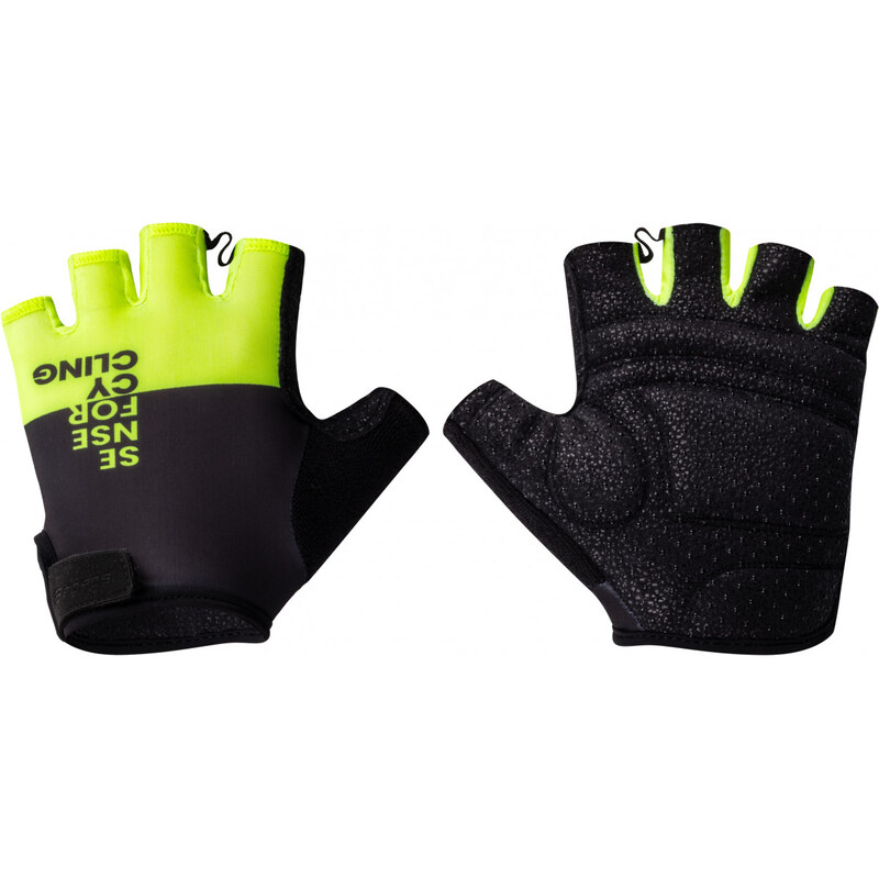Force FINE rukavice, čierno-fluo 68029207