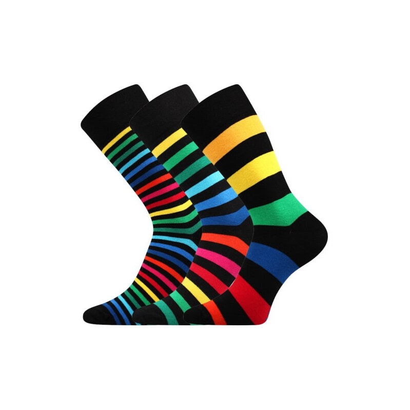 3PACK ponožky Lonka viacfarebné (Deline II-mix) 68029889