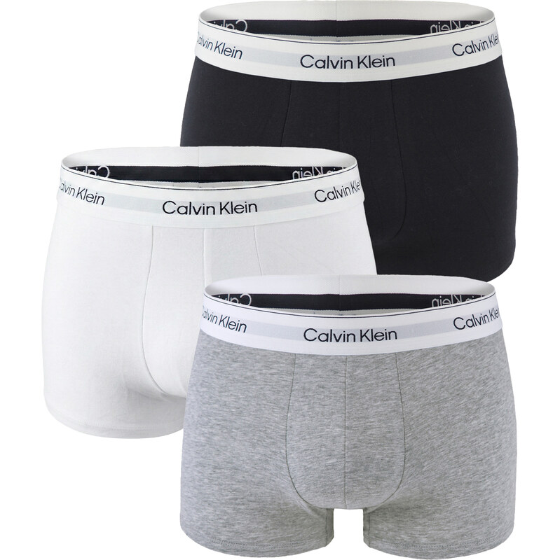 Calvin Klein - boxerky 3PACK Icon cotton stretch signature colors 68084556