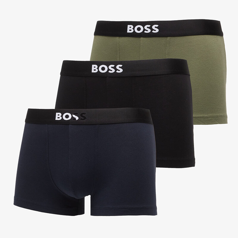 Boxerky Hugo Boss Trunk 3-Pack Boss One Dark Blue XL 68085195