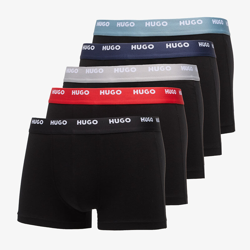 Boxerky Hugo Boss Trunk 5-Pack Black XXL 68085102