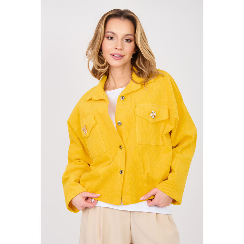 teplá šnúrová bunda model 224982 Rue Paris 68087662