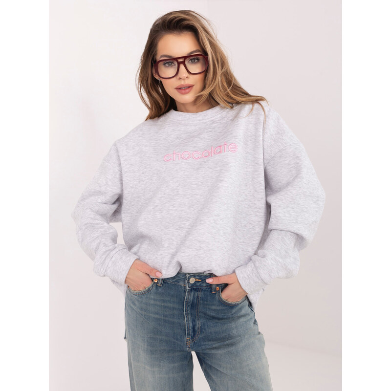 FPrice Mikina RV BL A1036.47 svetlo šedá 68087695