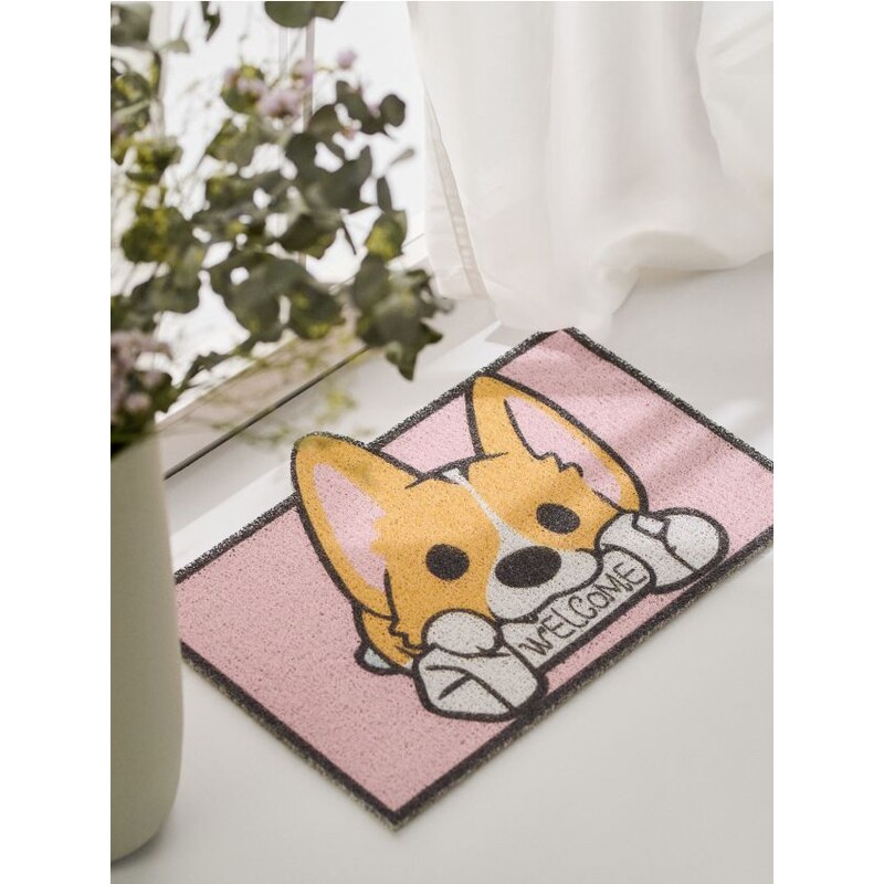 Sinsay - Gumová rohožka so psom - jantárová 68157397