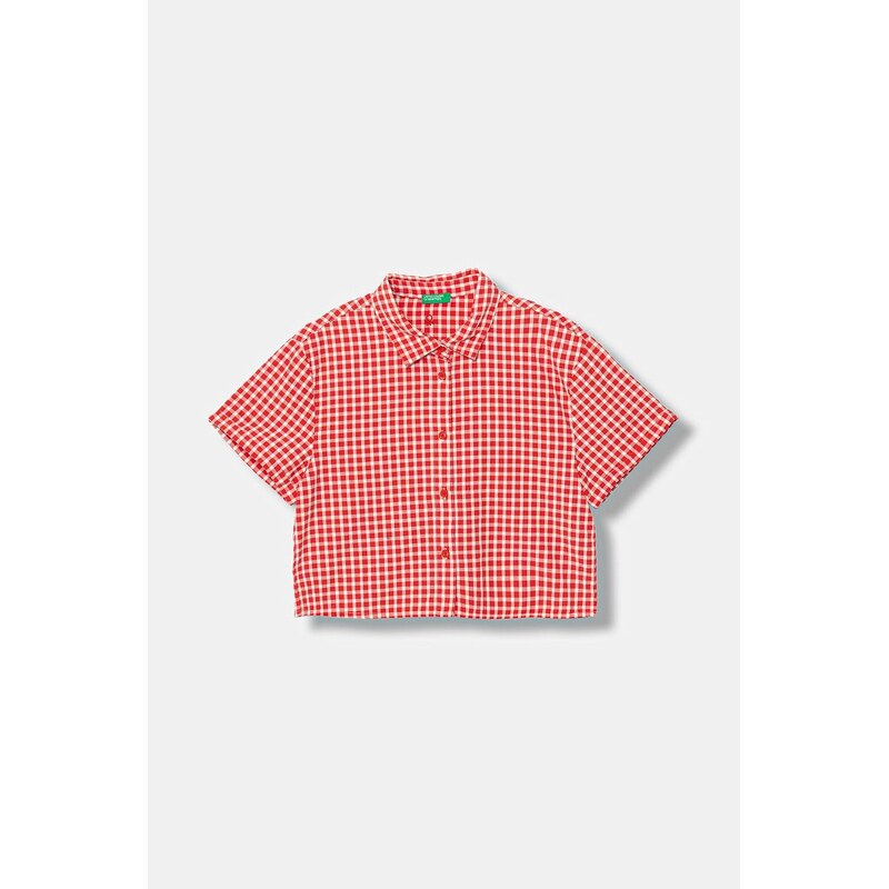 United Colors of Benetton košeľa detská bavlnená 68127993