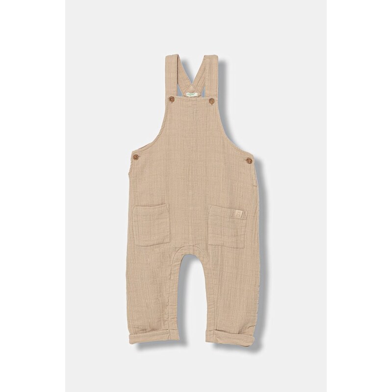 United Colors of Benetton Nohavice na traky dojčenské bavlnené 68128021