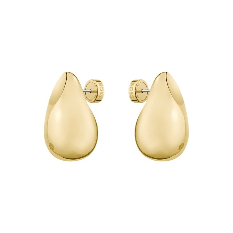Hugo Boss Pozlátené náušnice Tear Drop Selena Statement 1580824 68128135