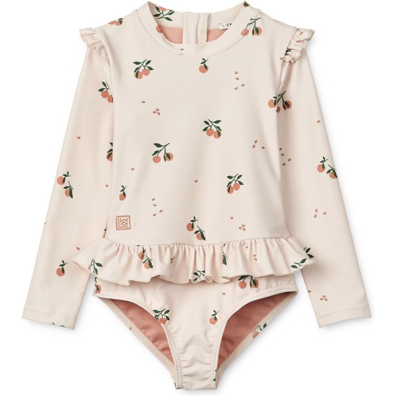 Liewood Jednodielne plavky Sille pueblo / tmavozelená / broskyňová 68159815