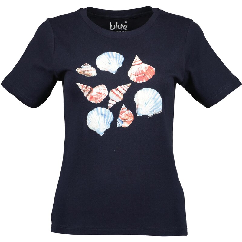 BLUE SEVEN Tričko svetlomodrá / tmavomodrá / pastelovo červená / 68159831