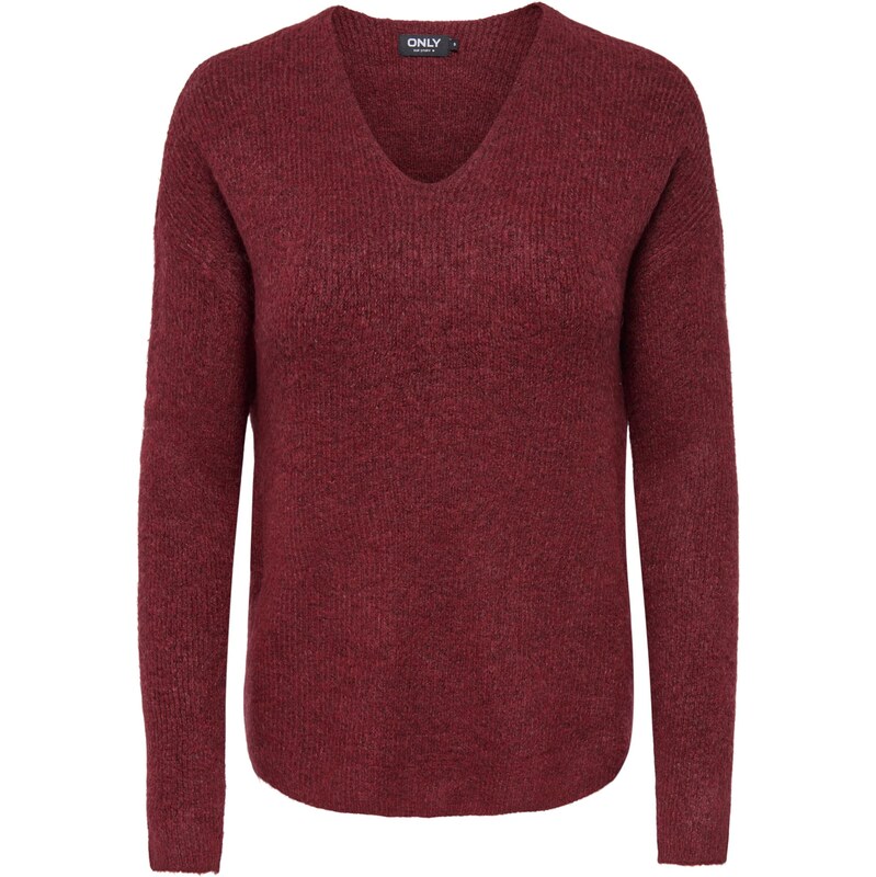 ONLY Sveter ONLCamilla karmínovo červená 68159860