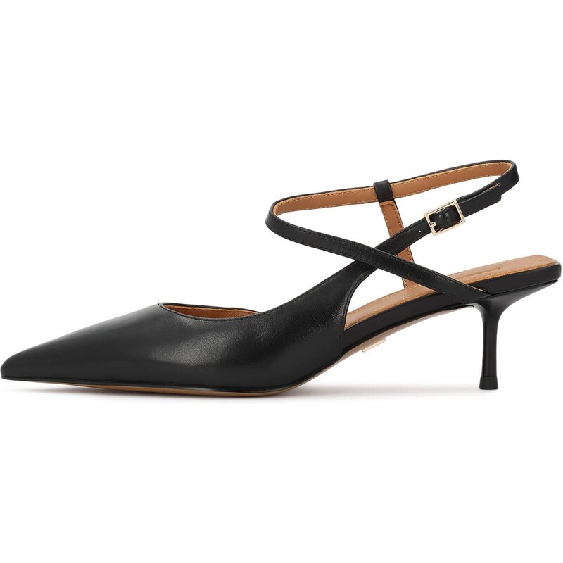 Kazar Lodičky s otvorenou pätou čierna 68159970