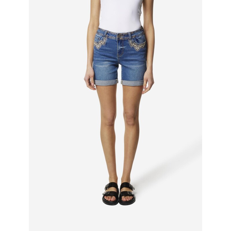 KOROSHI Džínsy modrá denim 68160090