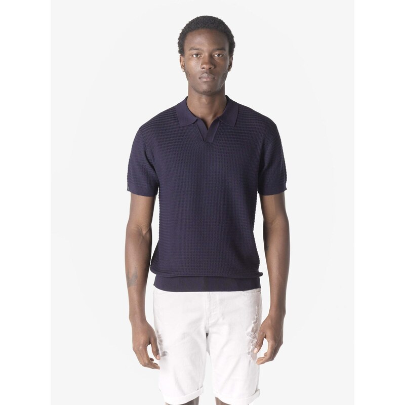 KOROSHI Tričko námornícka modrá 68160091