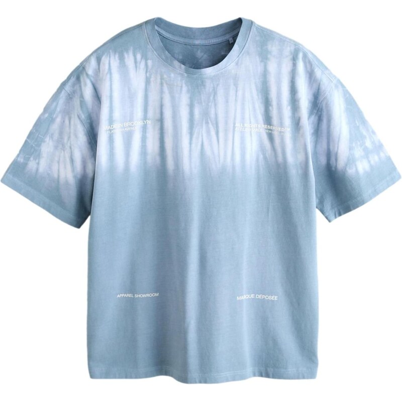 Next Tričko zafírová / biela 68160109