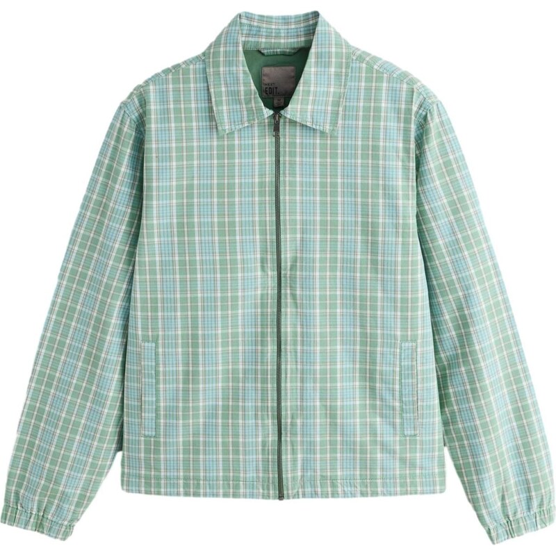 Next Prechodná bunda pastelovo modrá / sivá / mätová / biela 68160139