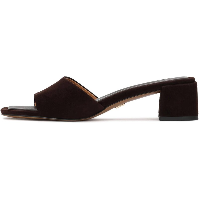 Kazar Šľapky tmavohnedá 68160157