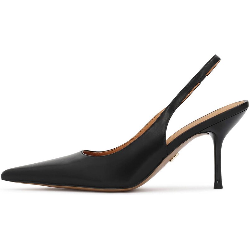 Kazar Lodičky s otvorenou pätou čierna 68160170