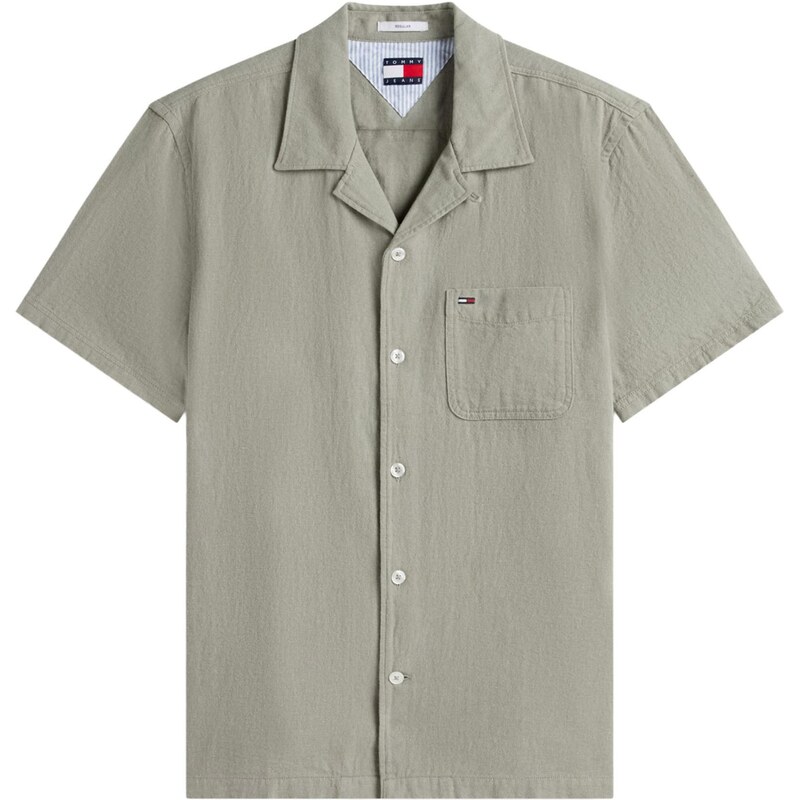 Tommy Jeans Košeľa pastelovo zelená 68160171