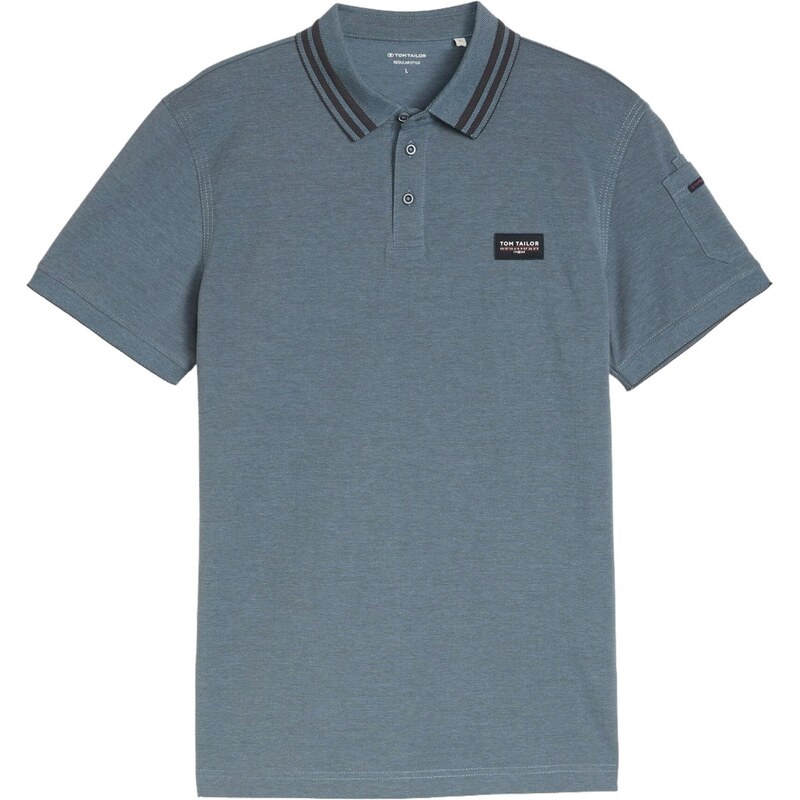 TOM TAILOR Tričko zafírová / čierna 68160176