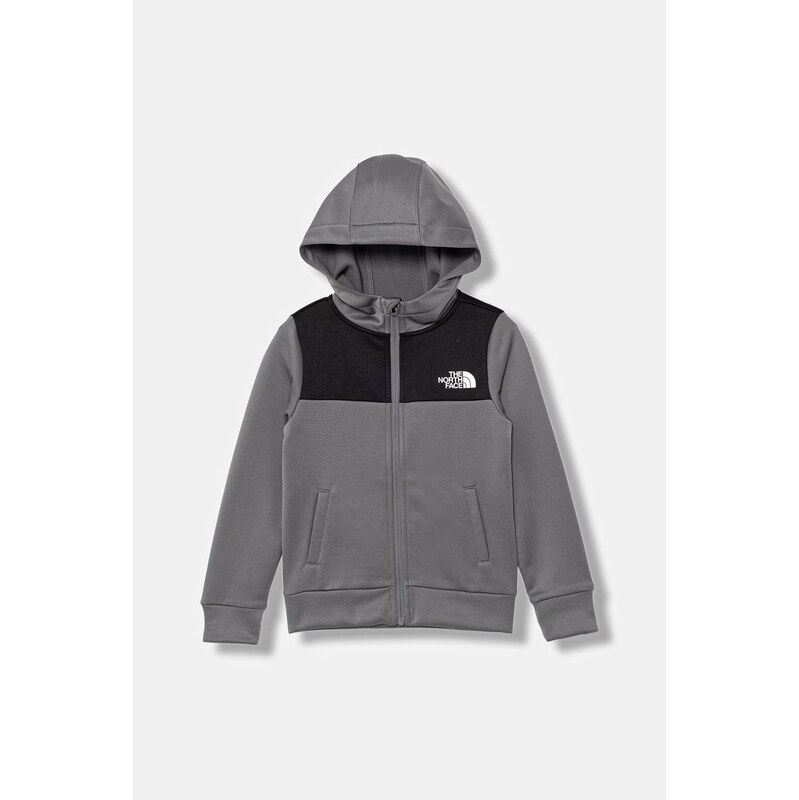 The North Face mikina na zips s kapucňou detská TEEN REAXION FZ HOODIE 68157387