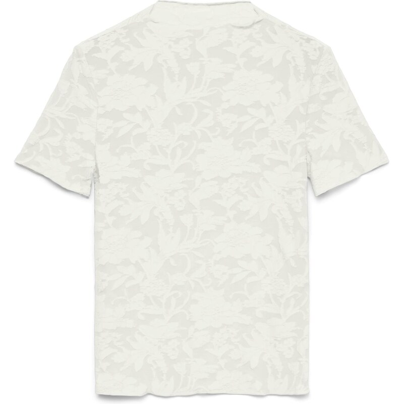 VERO MODA Tričko biela / biela ako vlna 68160223