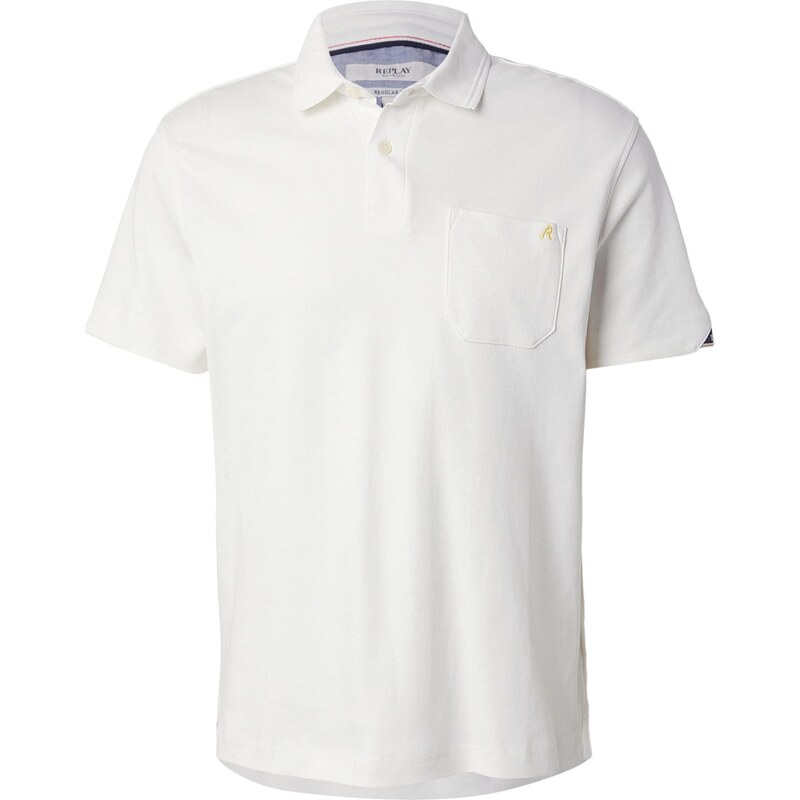 REPLAY Tričko prírodná biela 68160272