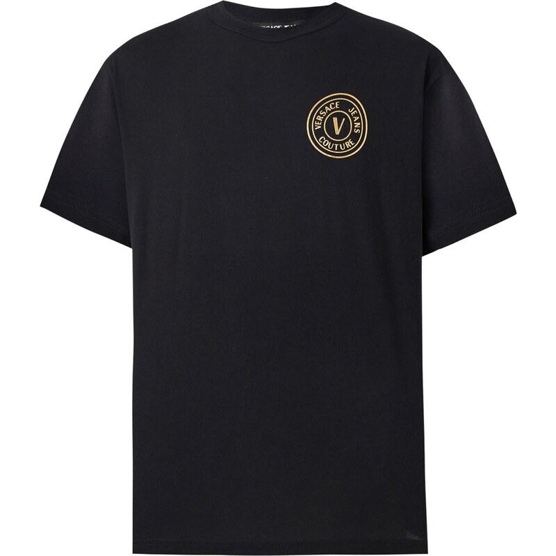 Versace Jeans Couture Tričko zlatá žltá / čierna 68398400