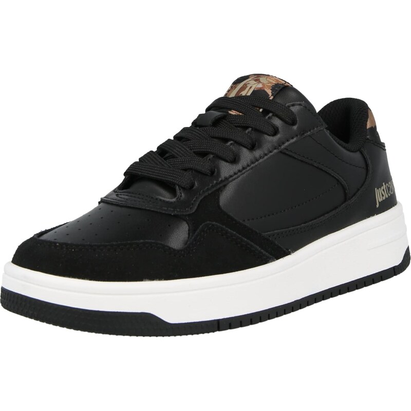 Just Cavalli Nízke tenisky FONDO AZULA DIS.05 hnedá / svetlohnedá / 68160335