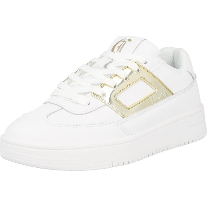 Just Cavalli Nízke tenisky FONDO AZULA DIS. 02 zlatá / biela 68160347