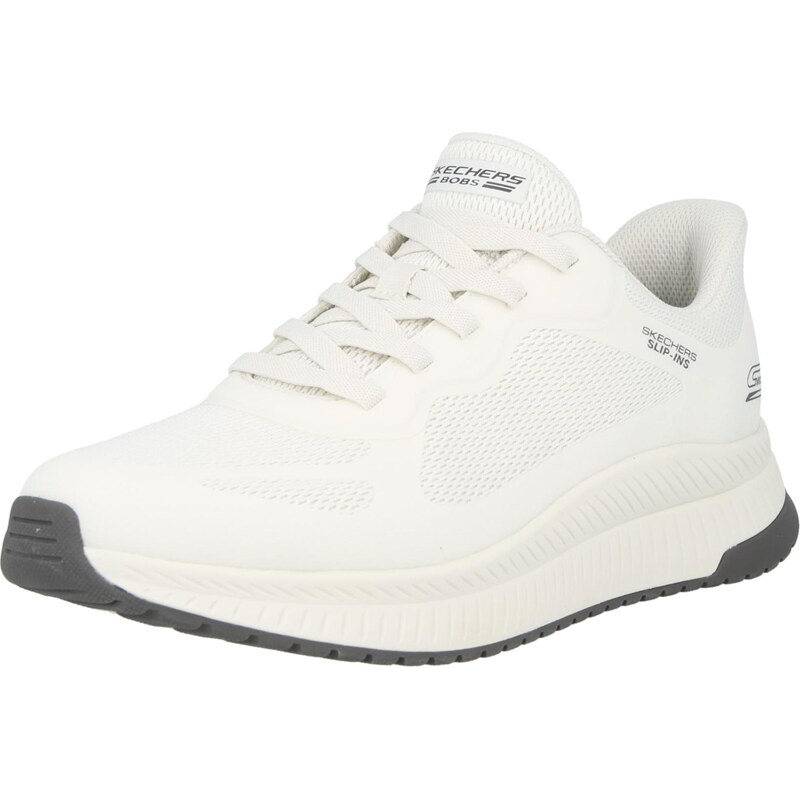 SKECHERS Slip-on obuv BOBS SQUAD 4 šedobiela 68160367