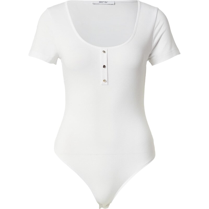 ABOUT YOU Košeľové body Valentina biela 68160393